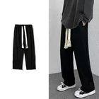 Брюки LEGIBLE мужские с широкими штанинами, повседневные штаны до щиколотки, свободные штаны с эластичным поясом, 2022