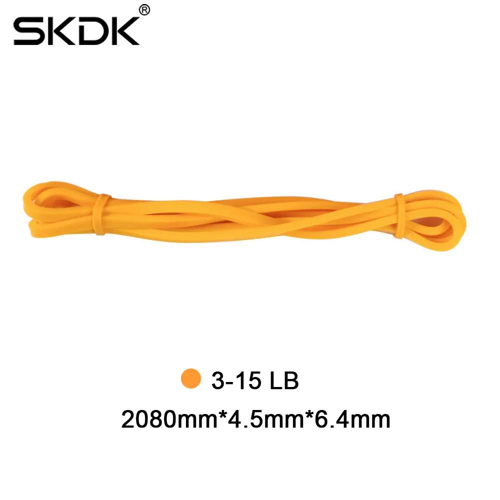 Скакалка для фитнеса SKDK эластичная лента 6 4 мм кроссфита спортивного зала
