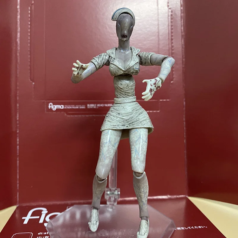 Figma SP055 Бесшумная фигурка Хилла 2 красные фигурки пирамиды голова-пузырь