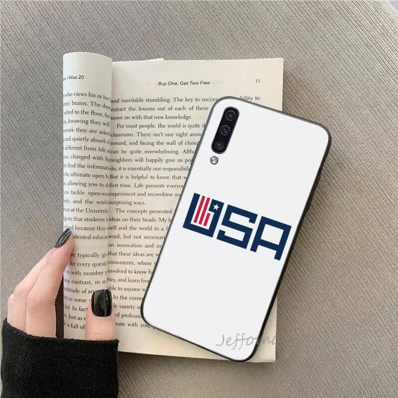 

America USA Flag Novelty Phone Case For Samsung Galaxy M10 20 30 A 40 50 70 71 6S A2 A6 A9 2018 J7 CORE PLUS STAR S10 5G C8