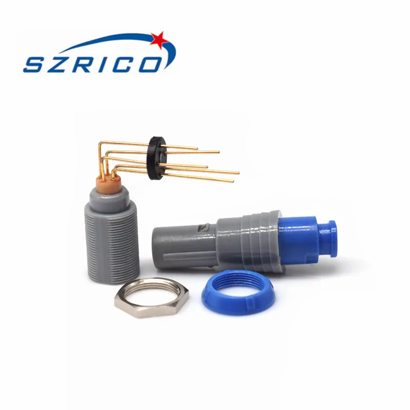 Паг PKG 0P 2 3 4 5 6 7 9-контактный пластиковый медицинский коленчатый разъем кабель