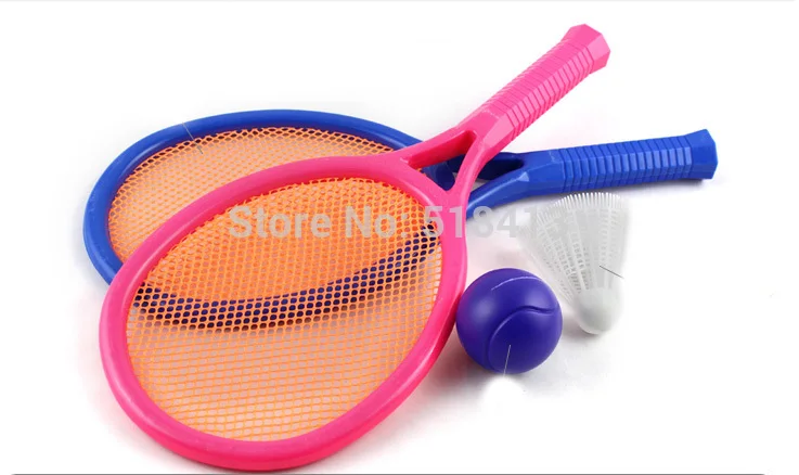 

racket tennis let toy Children's Badminton Racket Tennis Let The Baby More Movement Parent-child Sports Toys Educational Unisex