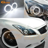 for infiniti g37 q60 coupe convertible 08 09 10 11 12 13 14 15 ultra bright smd led angel eyes halo rings kit day light