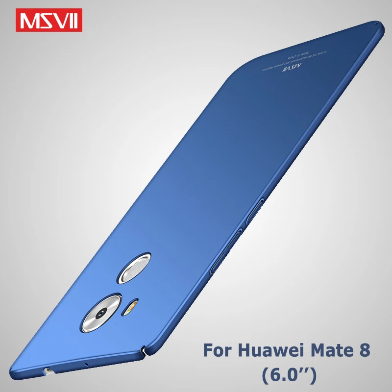 Для Huawei Mate 8 чехол Msvii роскошный ультра тонкий полный корпус жесткий PC задняя