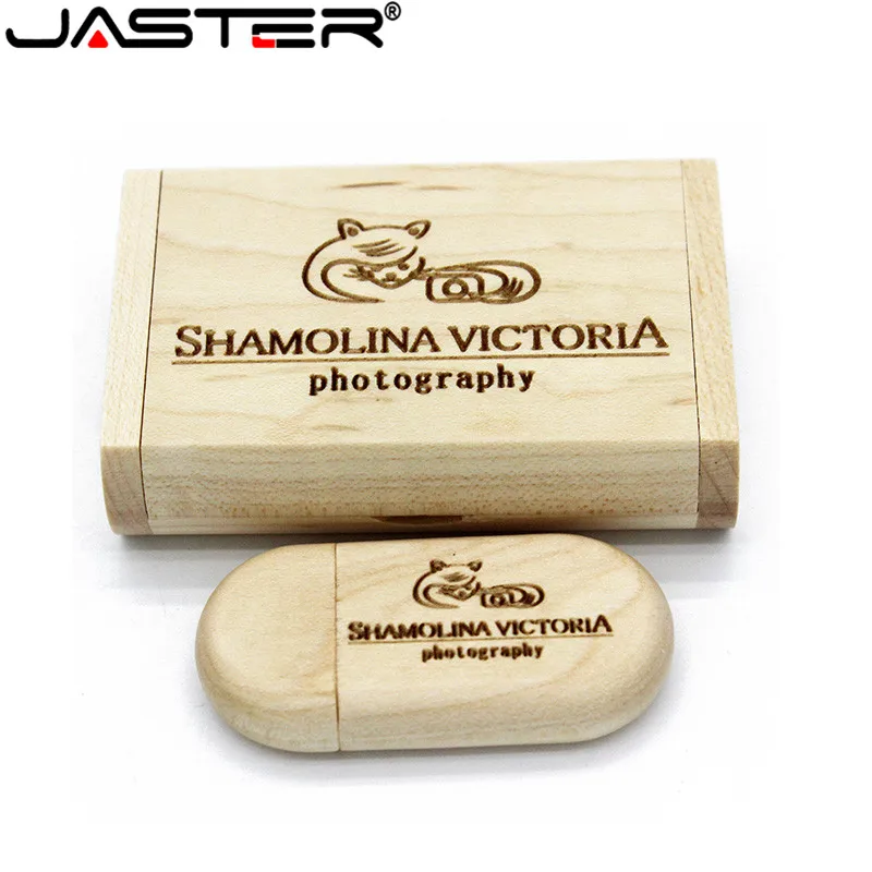 USB флеш накопитель JASTER деревянный в коробке 4/8/16/32/64 ГБ|flash drive pen|usb flash pencustom logo wood |