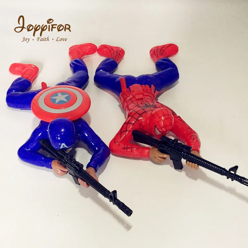 FGHGH супер герой Капитан Америка Человек паук электрические ползающие вокальные