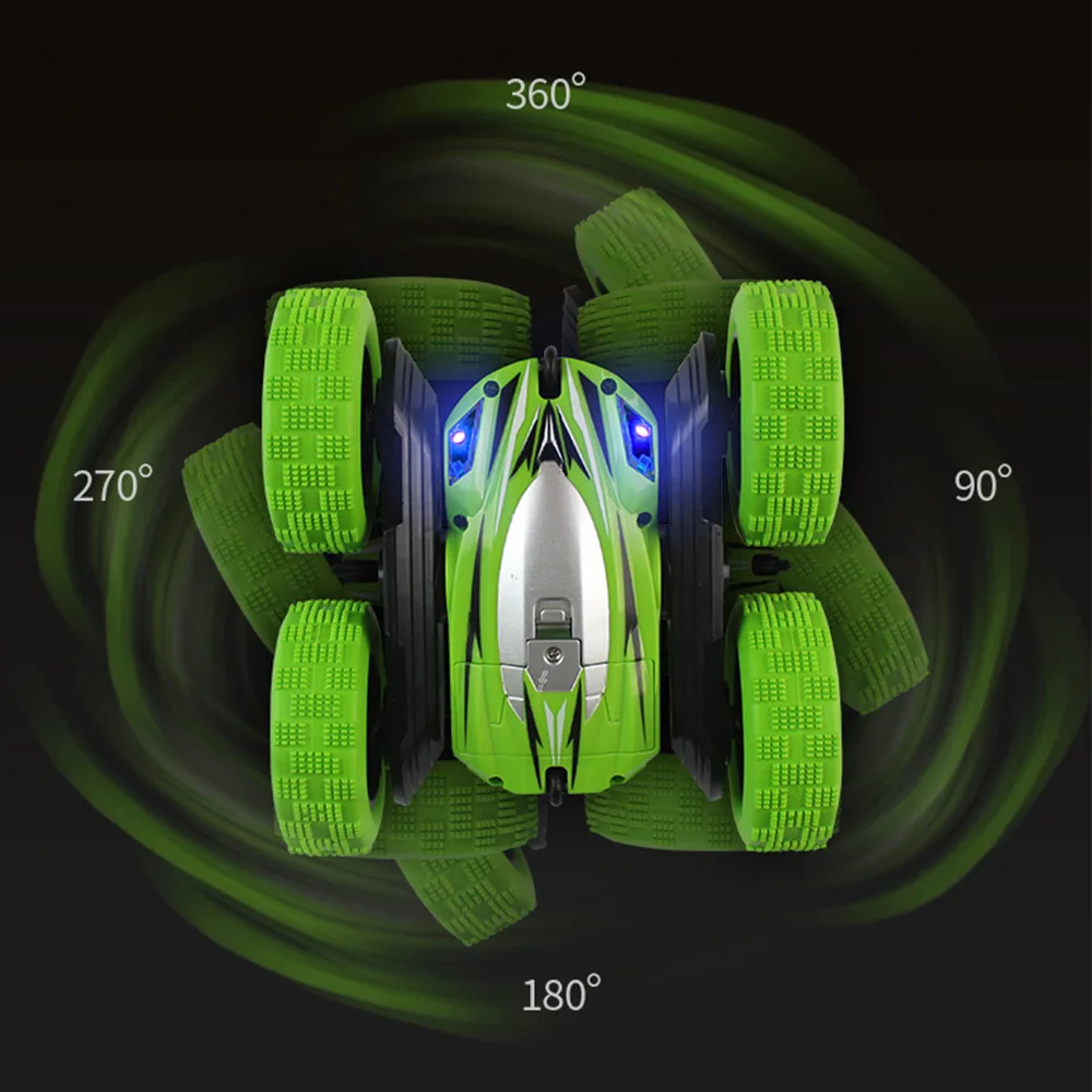 RC Stunt Cars High Speed Double Side 3D Flip Remote Control Drift Deformation Buggy Crawler Roll Toys For Boys New Arrival | Игрушки и