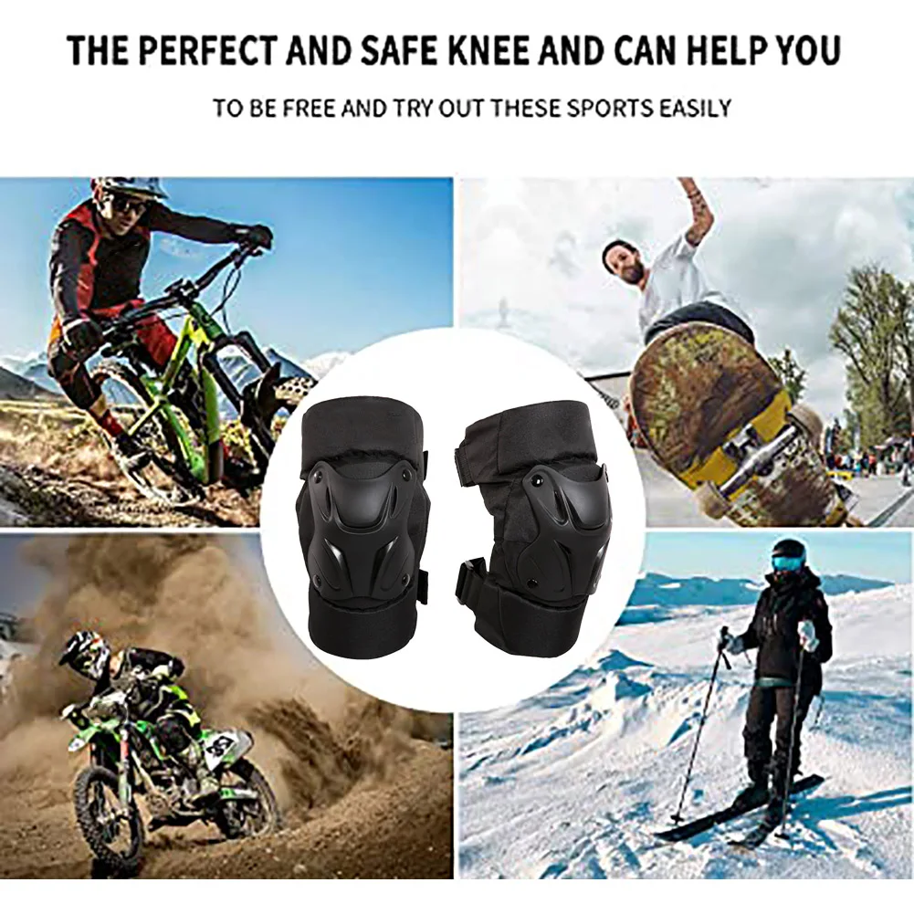 

1 Pair Knee Sleeve Wrap Bat Shape Adjustable PP Shell EVA Foam Leg Warmer Belt Protector Fitness Skiing Knee Pads