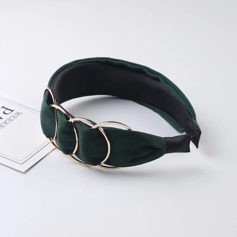 

Fabric Korean-Style Ring Wide-Brimmed Hairband Hairpin New Style Hair Accessories Wholesale