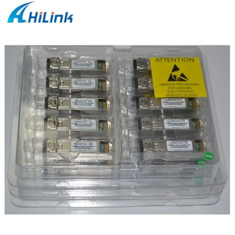 10G 80km CWDM SFP 1470 ~ 1610nm трансиверы 1490nm волоконно оптический модуль|module|module sfp |