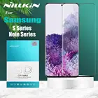 Для Samsung Galaxy S21 Ultra S20 Plus S10 S9 S8 Note 20 10 A71 A51 S10E закаленное стекло Nillkin полное покрытие 3D защита экрана