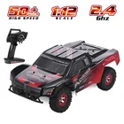 Wltoys 12423 Радиоуправляемый автомобиль 112 2,4G полноприводный внедорожник большой фут гусеничный внедорожник 50 кмч высокоскоростной короткий курс RTR Радиоуправляемый автомобиль