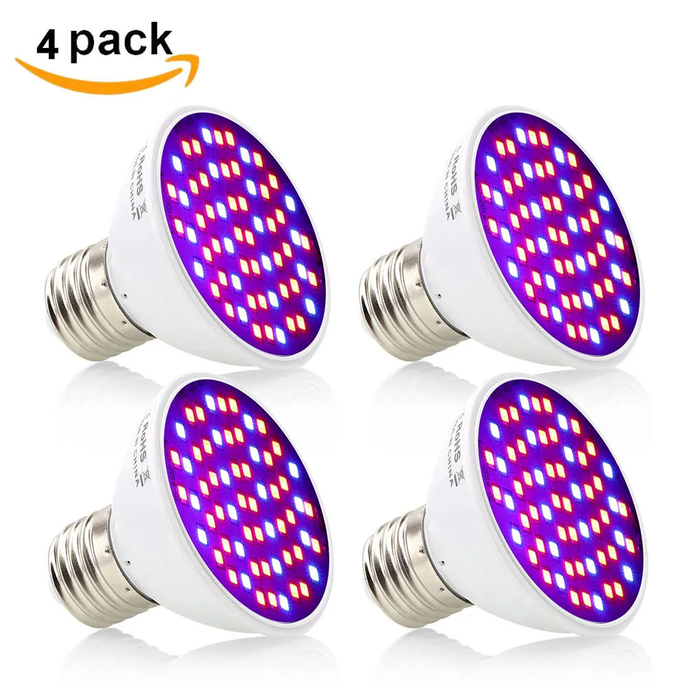 60 106 200 800 LED s фитоламсветильник полного спектра E27 85 265 в светодиодная фитолампа