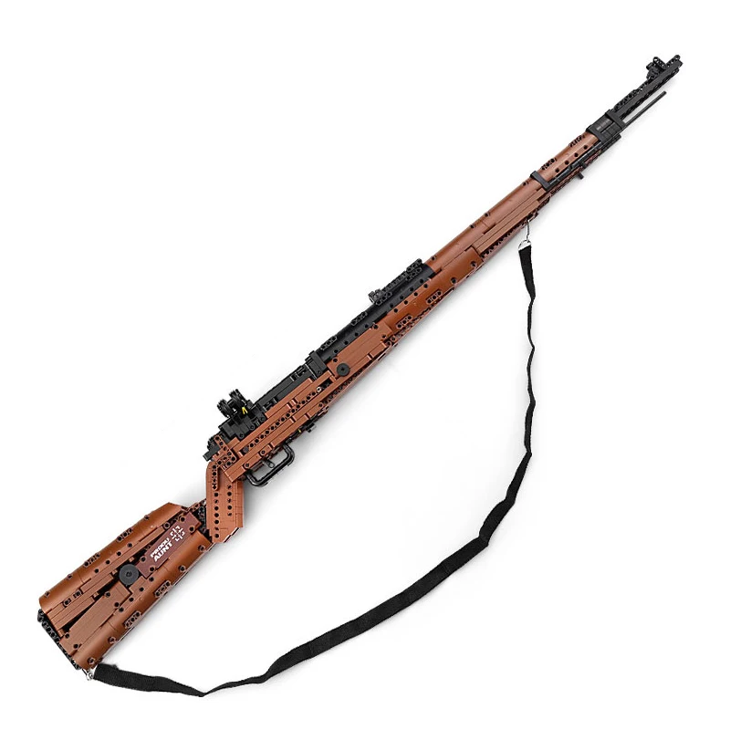 Длинный стержневой модель винтовки металлическая пластина оружие рисунок