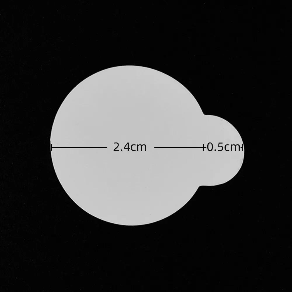 100 шт. держатель для клея ресниц паллетная бумага 2 5 см одноразовые накладки
