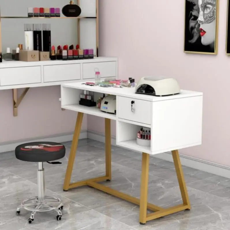 Одинарный Маникюрный Стол и стул набор японский Многофункциональный магазин