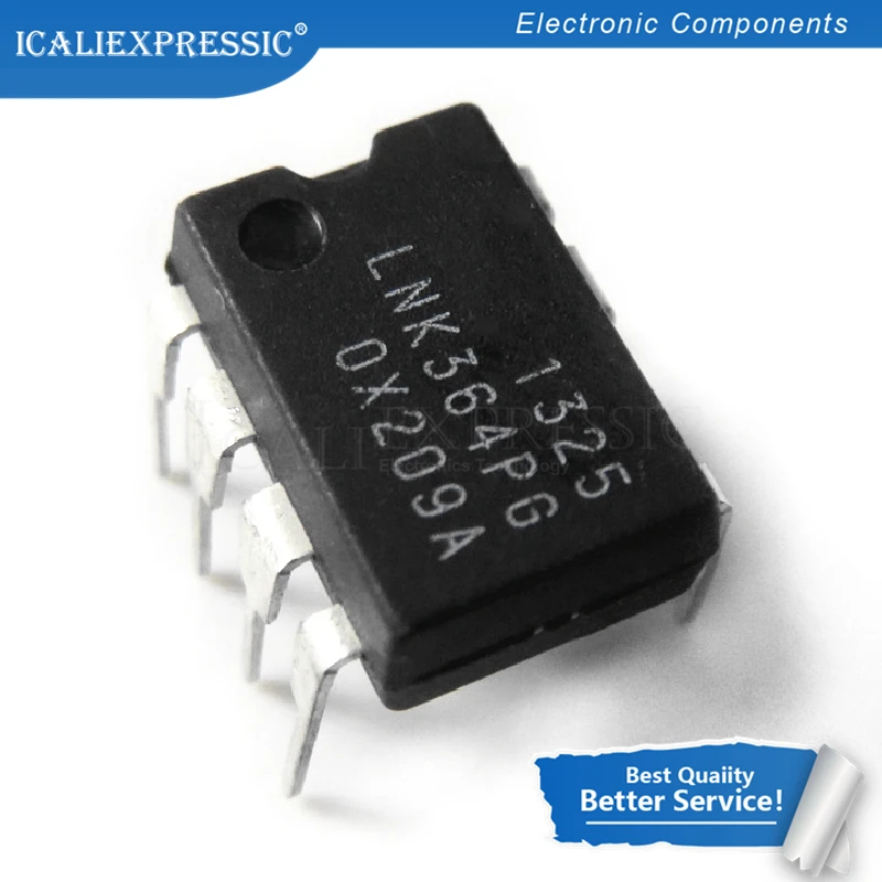 Новый и оригинальный IC 10 шт. LNK364PN DIP7 LNK364P DIP LNK364 364PN 7|Интегральные схемы| |