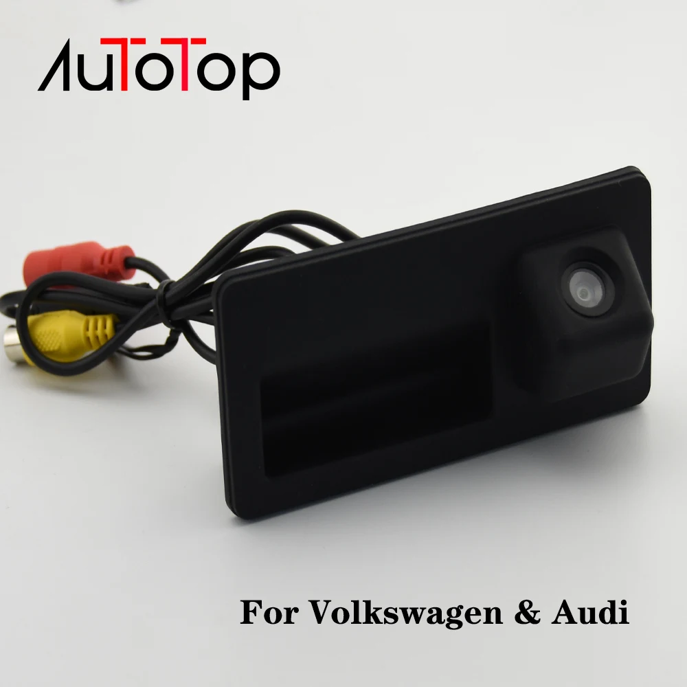 Автомобильная камера заднего вида AUTOTOP для Audi A4 A5 S5 Q3 Q5 VW Golf Passat Tiguan Jetta Sharan Touareg B6 B7
