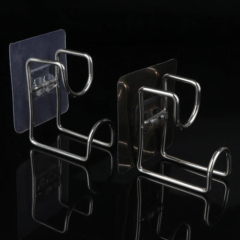 Нержавеющая сталь крюк в стену прямой стирка держатель таза Кухня Ванная