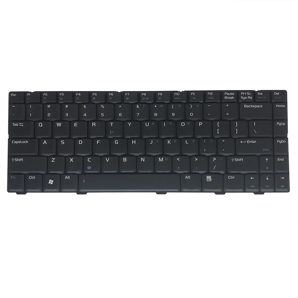 Сменная Клавиатура для ноутбука ASUS B50 B50A B80 B51E английская черная клавиатура V020462FS1