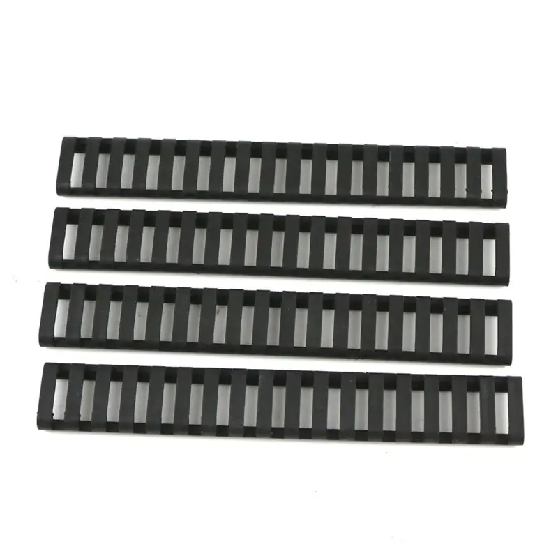 

18-Slot Picatinny Ladder Rail Panel Handguard Protector Resistant Cover 4Pcs Set