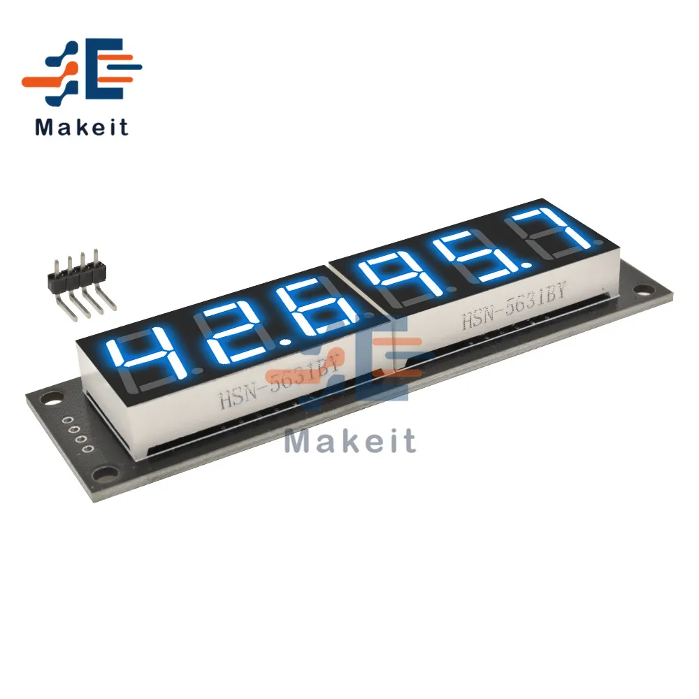 Материнская плата TM1637 для Arduino 4-значный 6-битный модуль 0 56 дюйма цифровые