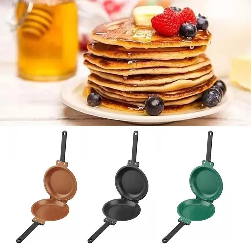 Двусторонняя сковорода с антипригарным покрытием флип Сковорода керамическим