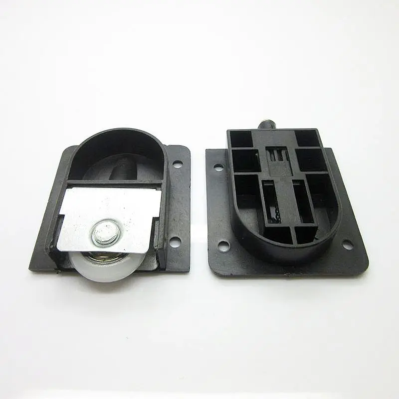 2 пары пластиковых пластин для гардероба колесо диаметром 25 мм ролик раздвижной