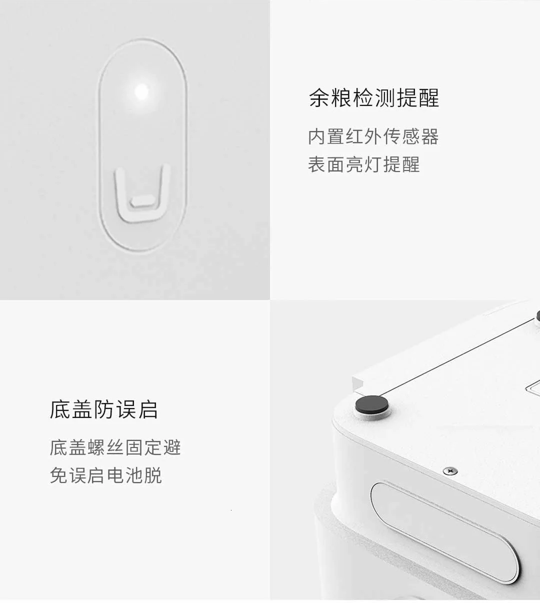 Xiaomi Smart Kitten Pets Feeder Fully Removable Washable Freshly Stored 1.5kg Cat Food Wifi Wireless Remote Control For Cat
