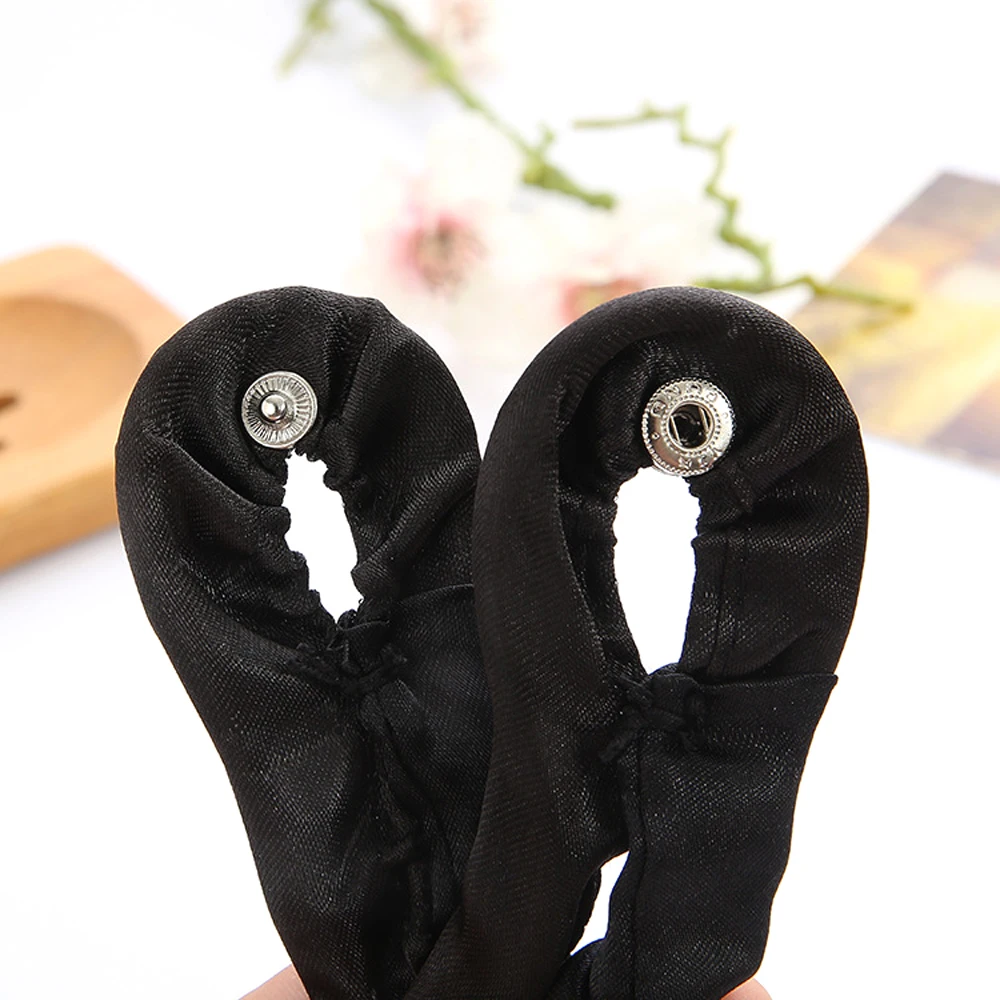 2 Волшебные сделай сам для девушек Шелковый пончик волос устройство пучка