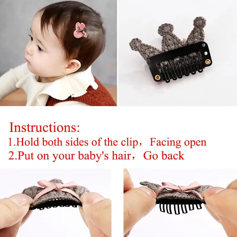 7 Types Children\'s Fresh Hair Clip Sets Baby Girls Cute Accessories For Over 1 Years bebe | Детская одежда и обувь