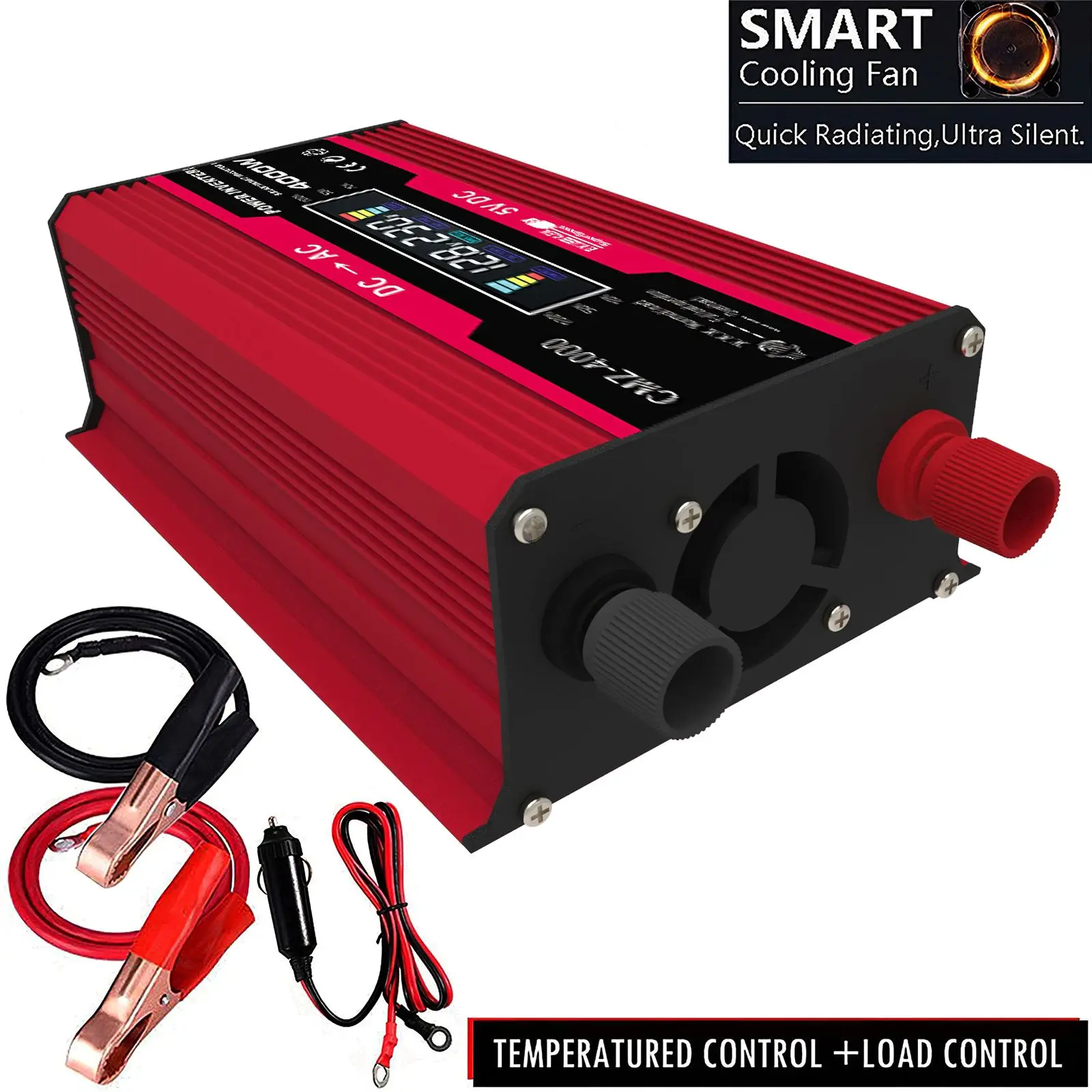 AOZBZ New Car Power Inverter 12V to 220V Inversor 110V Modified Sine Wave Solar Converte Auto Adapter Converter | Автомобили и