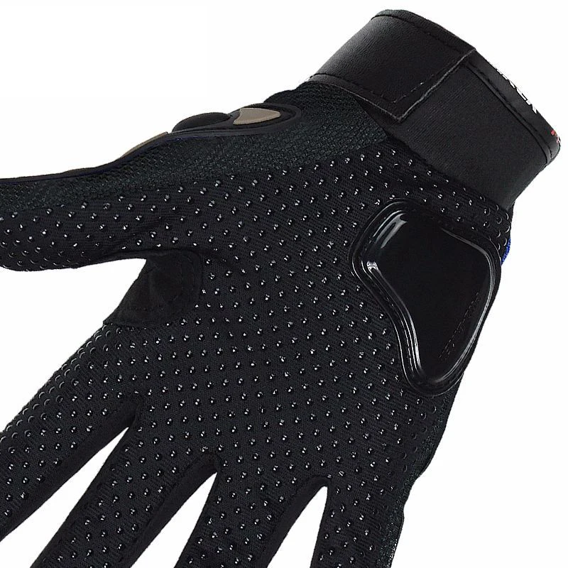 

Racing Locomotive Four Seasons Universal Knight Gloves Anti-fall Non-slip Breathable Knitting Full Finger Cycling Gloves