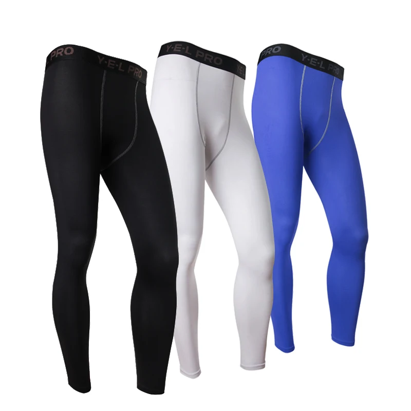 Мужские эластичные быстросохнущие брюки мужские компрессионные колготки