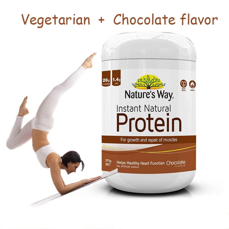 Австралия естественный способ мгновенный шоколад соевый протеиновый порошок