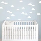 24 шт., детские наклейки на стену