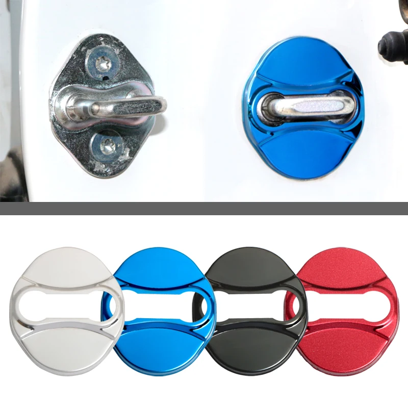 Стайлинга автомобилей крышка замка автомобильной двери автомобиля Стикеры