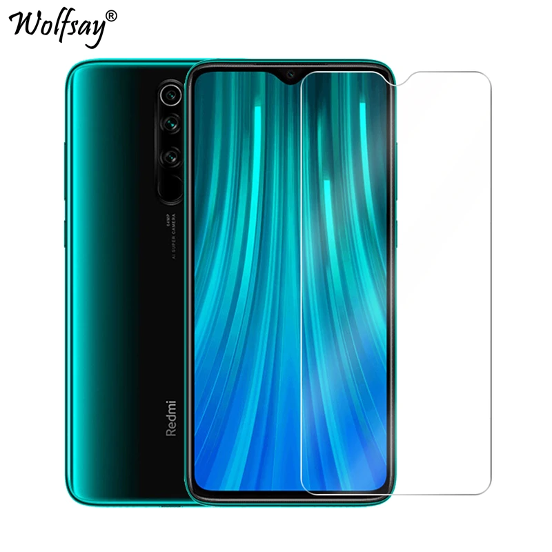 Закаленное стекло для Xiaomi Redmi Note 8 Pro 2 шт. защитная пленка телефона Pro|Защитные