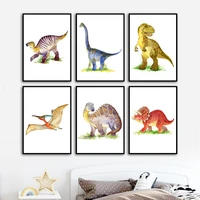 jurassic dinosaur t rex triceratops picture 5d diy diamond painting full drill mosaic picture cross stitch kit home decor gift