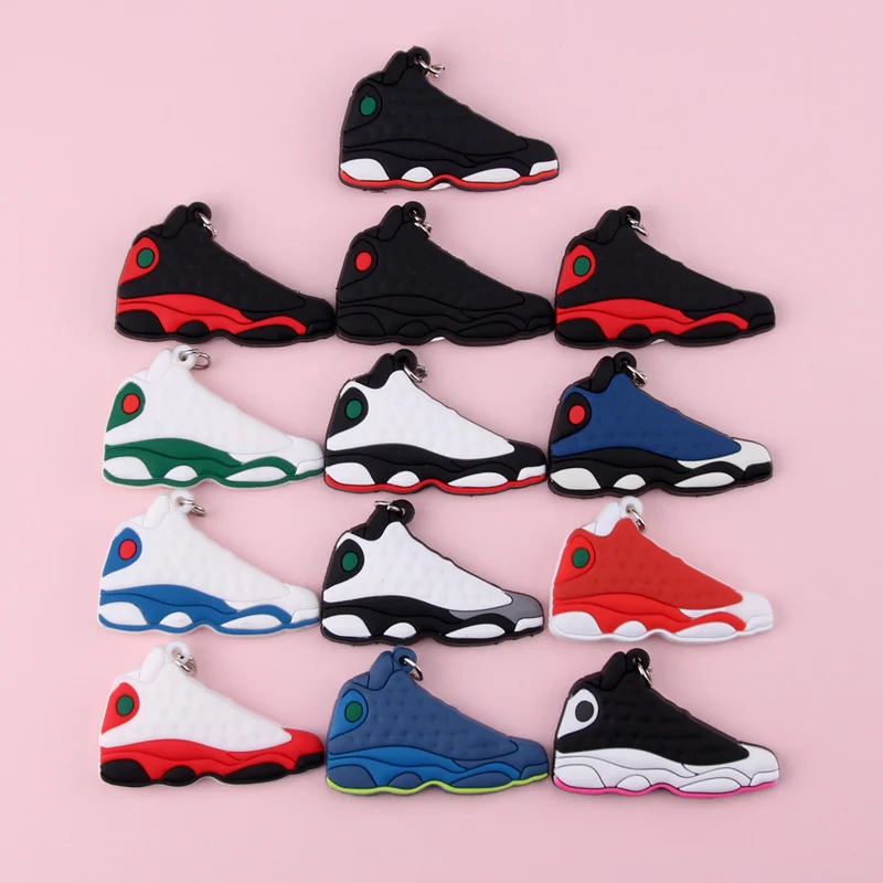 Новый экзотический мини-брелок Jordan 13 ретро-брелок для обуви Мужской и Женский