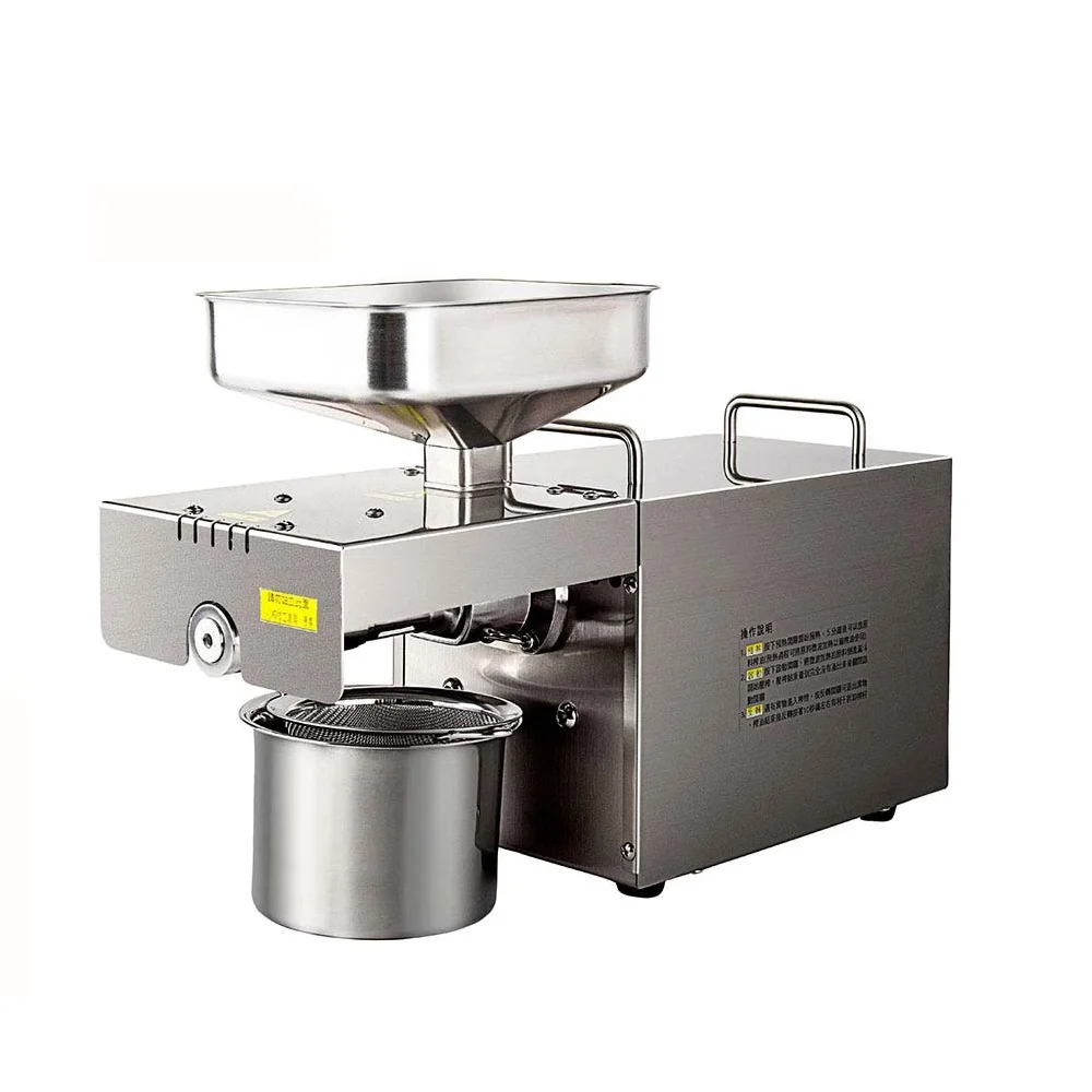 Новая автоматическая машина для холодного и горячего прессования масла из