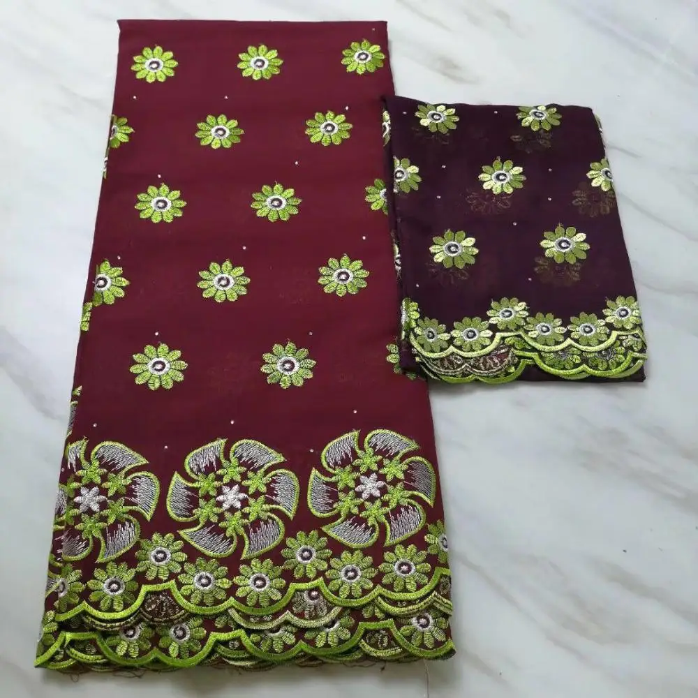 Африканская восковая кружевная ткань с камнями 2020 розовая вышитая нигерийская 5 +