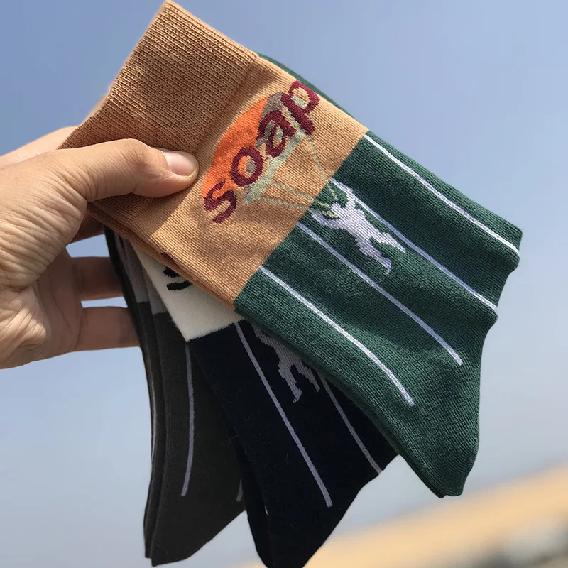 

Men/Women Happy Funny Socks with Print Art Cute Winter Socks with Cotton Fashion Harajuku Socks Cartoon Socks Novelty Socks