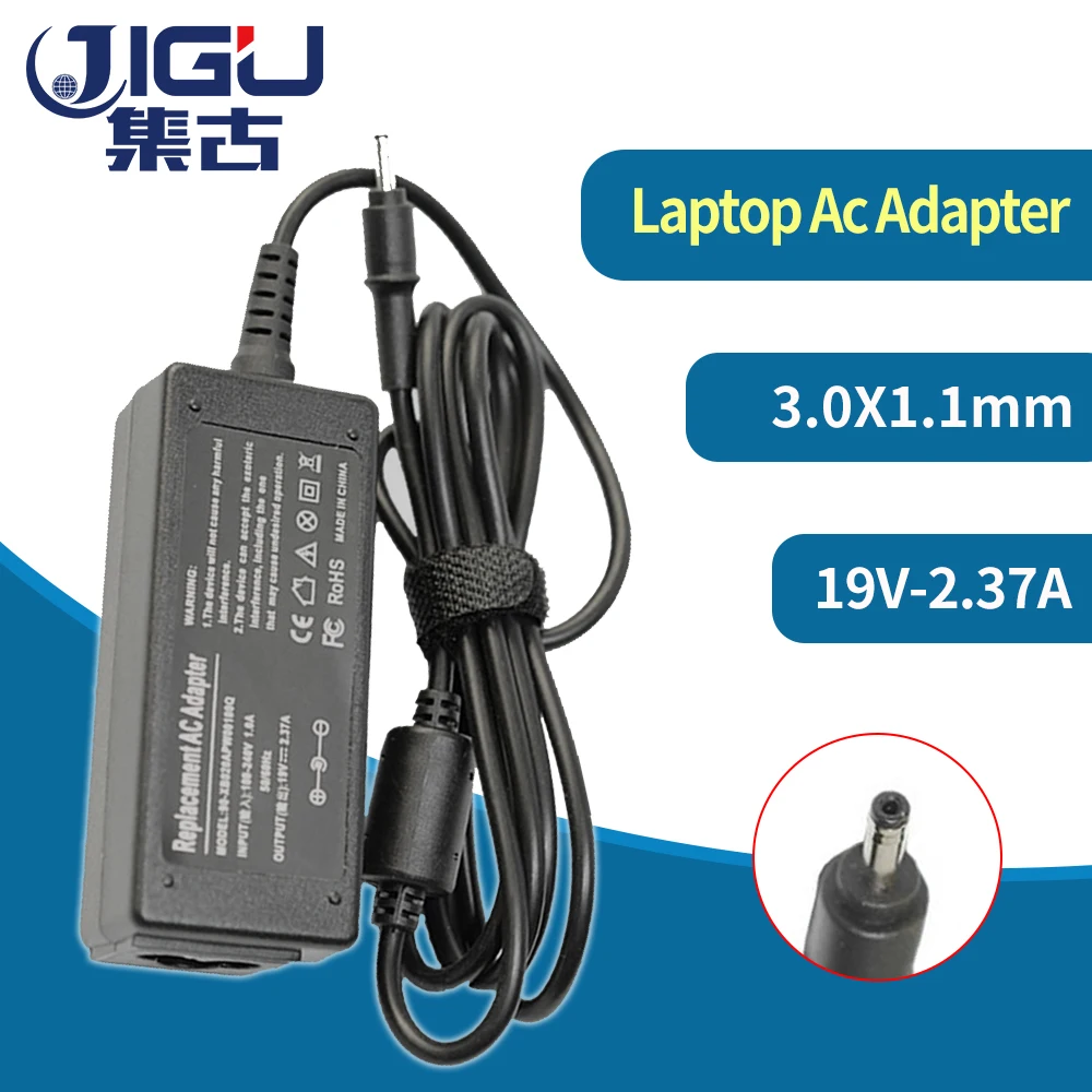 

19V 2.37A 3.0*1.1MM 45W For Asus Zenbook UX21 UX21E UX31 UX31E UX21A UX31A UX32A Laptop AC Charger Adapter