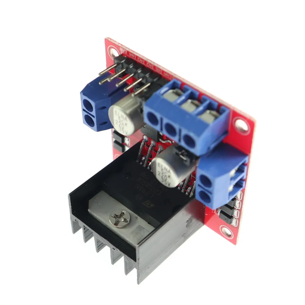1 шт./лот KJ192 L298N Модуль платы драйвера двигателя L298 для arduino шаговый двигатель