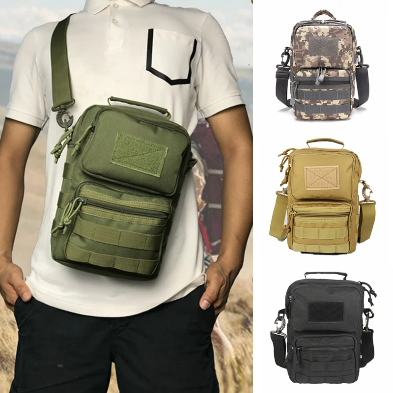 

Military Shoulder Bag Hiking Tactical Bag Nylon Outdoor Sports Camping Fishing Army Hunting Trekking Molle Bags Backpack