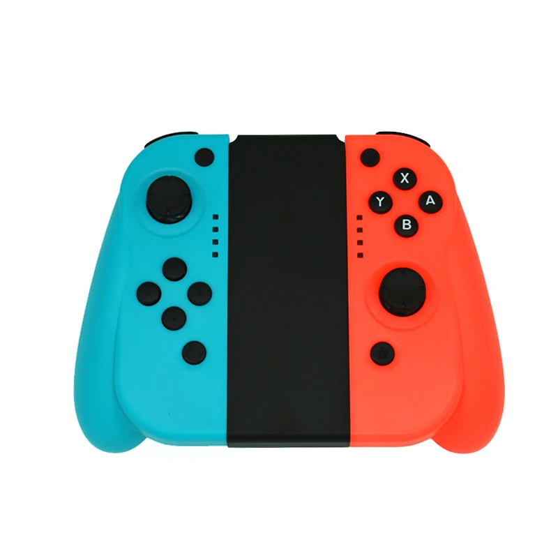Blue and Red Беспроводной игровой контроллер Bluetooth для пульта дистанционного управления, левый и правый джойстик, игровой контроллер, геймпад для пульта дистанционного управления - Цвет: Blue and Red