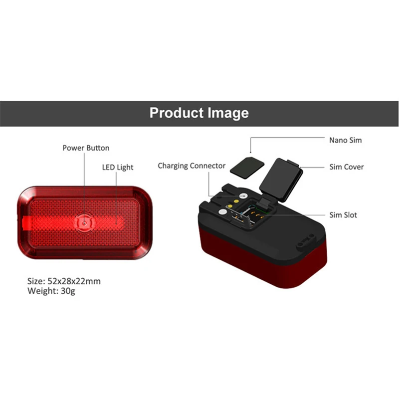 

T630 Mini GPS Locator Elderly Child Anti-Lattur Car Motorcycle Location Tracking Anti-theft Waterproof IPX6 Vibration SOS Alarm