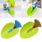 1 шт. креативный мультяшный Регулируемый Детский удлинитель для смесителя, средства для мытья рук, раковина в форме листа