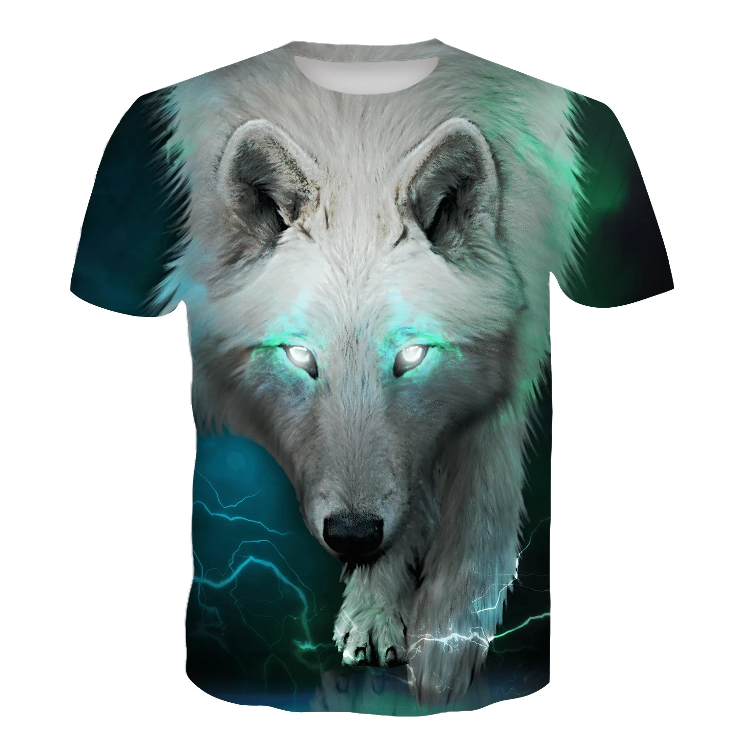 Мужская модная повседневная одежда для малышей с белым тигром 3d футболка мужчин